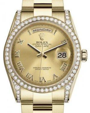 stylish watches for everyday wear Rolex Day-Date 36 Yellow Gold Champagne Roman Dial & Diamond Set Case & Bezel Oyster Bracelet 118388 stylish watches for everyday wear Rolex Day-Date 36 Yellow Gold Champagne Roman Dial & Diamond Set Case & Bezel Oyster Bracelet 118388