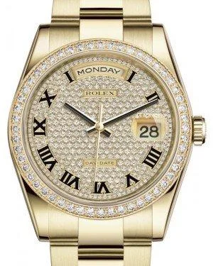 minimalistic watches for men with leather bands Rolex Day-Date 36 Yellow Gold Diamond Paved Roman Dial & Diamond Bezel Oyster Bracelet 118348 minimalistic watches for men with leather bands Rolex Day-Date 36 Yellow Gold Diamond Paved Roman Dial & Diamond Bezel Oyster Bracelet 118348