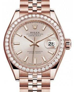 classic pocket watches for collectors Rolex Lady Datejust 28 Rose Gold Sundust Index Dial & Diamond Bezel Jubilee Bracelet 279135RBR classic pocket watches for collectors Rolex Lady Datejust 28 Rose Gold Sundust Index Dial & Diamond Bezel Jubilee Bracelet 279135RBR