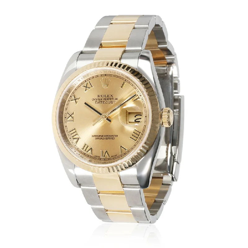 classic pocket watches for collectors   Rolex Datejust 116233 Mens Watch in 18kt Stainless Steel/Yellow Gold