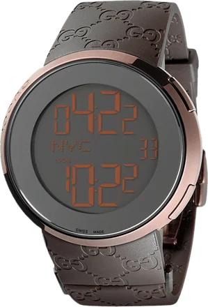 Luxury quartz watches with high-end movements   Gucci I-Gucci 114 Digital Watch