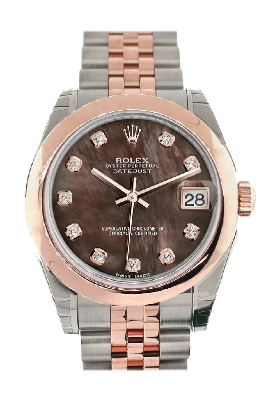 Luxury brand automatic watches for men Rolex Datejust 31 Black Mother of Pearl Diamond Dial 18K Rose Gold Two Tone Jubilee Ladies Watch 178241 Luxury brand automatic watches for men Rolex Datejust 31 Black Mother of Pearl Diamond Dial 18K Rose Gold Two Tone Jubilee Ladies Watch 178241