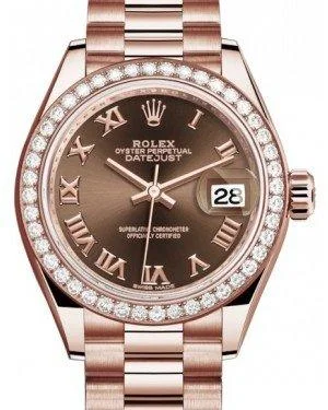 Women's dress watches with elegant straps Rolex Lady Datejust 28 Rose Gold Chocolate Roman Dial & Diamond Bezel President Bracelet 279135RBR Women's dress watches with elegant straps Rolex Lady Datejust 28 Rose Gold Chocolate Roman Dial & Diamond Bezel President Bracelet 279135RBR