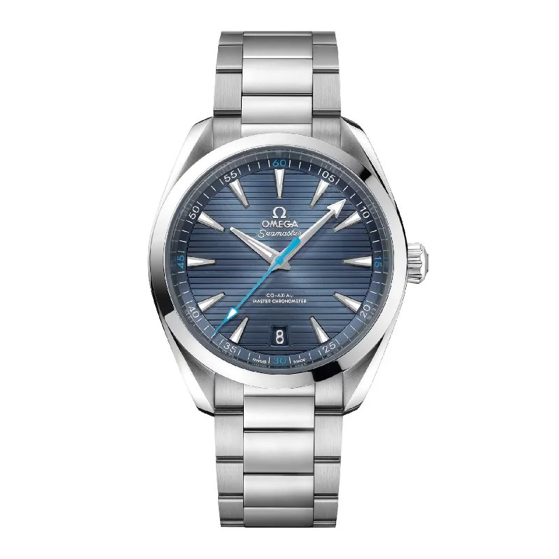 watches with custom engravings for gifts   Omega Seamaster | Aqua Terra | 220.10.41.21.03.002