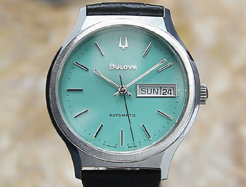 Watches with adjustable straps for a perfect fit   1970s Bulova N9 Swiss Made Men's Watch