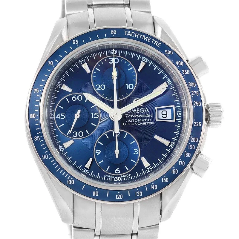 elegant dress watches for formal events   Omega Men's 3212.80.00 Speedmaster Chronograph Stainless Steel Watch