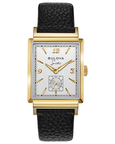 Formal watches for evening events   Bulova 97A158 Frank Sinatra My Way Small Seconds Gold Tone Quartz