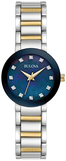 Luxury quartz watches with high-end movements   Bulova Futuro 98P157