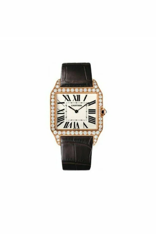 Watches with a classic look   cartier santos dumont 18kt pink gold 44.48 x 34.6 mm men's watch
