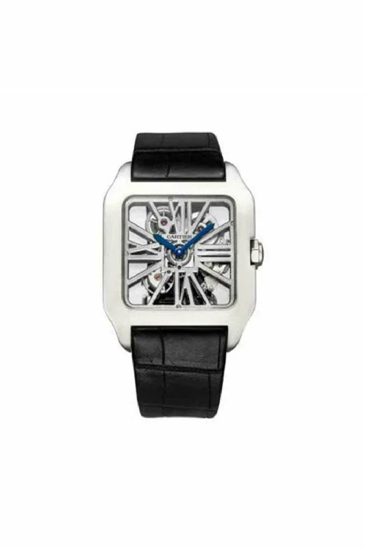 Watches with classic style for timeless appeal cartier santos-dumont 47.4mm x 38.7mm 18kt white gold men's watch Watches with classic style for timeless appeal cartier santos-dumont 47.4mm x 38.7mm 18kt white gold men's watch