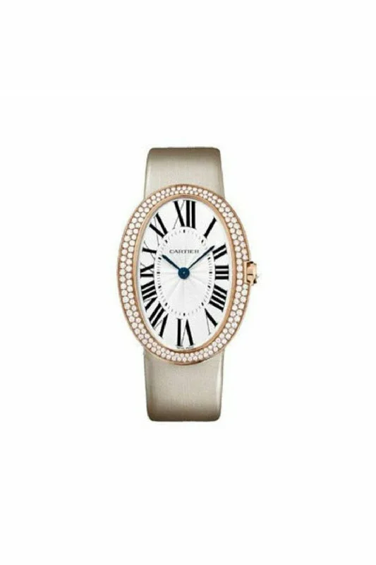 Women's dress watches with elegant straps   cartier baignoire 18kt rose gold 44mm x 34mm ladies watch